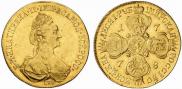 10 roubles 1778 year