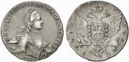 1 rouble 1763 year