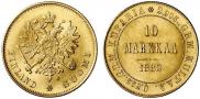 10 markkaa 1882 year