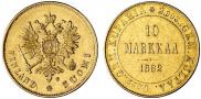 10 markkaa 1882 year