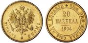 20 markkaa 1904 year