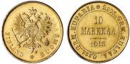 10 markkaa 1913 year
