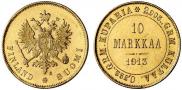 10 markkaa 1913 year