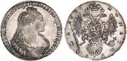 1 rouble 1736 year