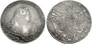1 rouble 1738 year