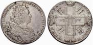 1 rouble 1727 year