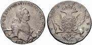 1 rouble 1764 year