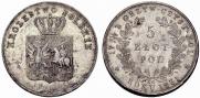 5 złotych 1831 year
