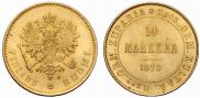 10 markkaa 1879 year