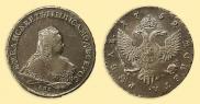 1 rouble 1752 year