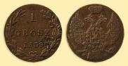 1 grosz 1839 year