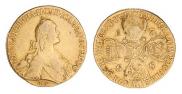 10 roubles 1766 year