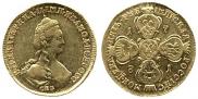 5 roubles 1781 year