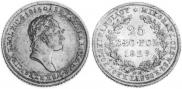 25 złotych 1829 year