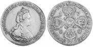 5 roubles 1780 year