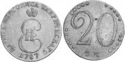 20 kopecks 1787 year