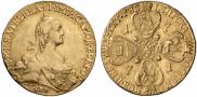 10 roubles 1771 year