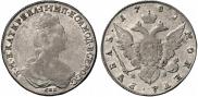 1 rouble 1782 year