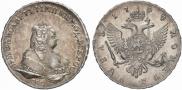 1 rouble 1744 year