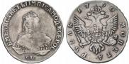 1 rouble 1750 year