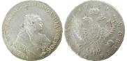 1 рубль 1751 года