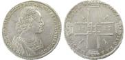 1 rouble 1723 year