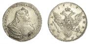 1 rouble 1737 year