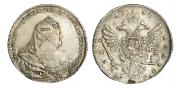 1 рубль 1740 года