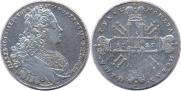 1 рубль 1727 года