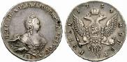 Poltina 1754 year