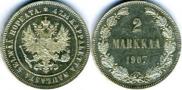 2 markkaa 1907 year