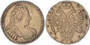 1 rouble 1733 year