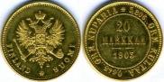 20 markkaa 1903 year