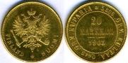 20 markkaa 1903 year
