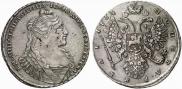 1 rouble 1734 year
