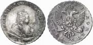 1 rouble 1743 year
