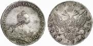 1 рубль 1756 года