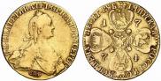 10 roubles 1774 year