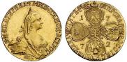 5 roubles 1772 year