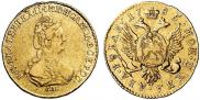 2 roubles 1785 year