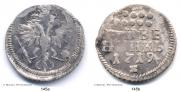 Grivennik 1719 year
