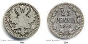 25 pennia 1868 year
