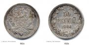 50 pennia 1866 year