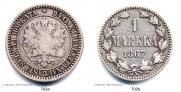 1 markka 1867 year