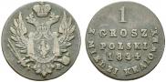 1 grosz 1824 year