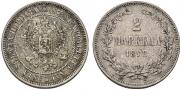 2 markkaa 1872 year