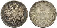 25 pennia 1889 year
