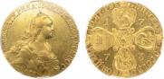 10 roubles 1773 year