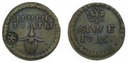 Beard token coin 1705 year
