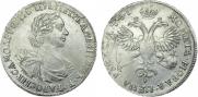 1 rouble 1719 year